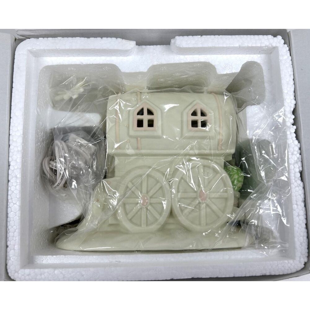 Dept 56 Snowbunnies Springtime Stories My Woodland Wagon Dragonfly Hollow 1995